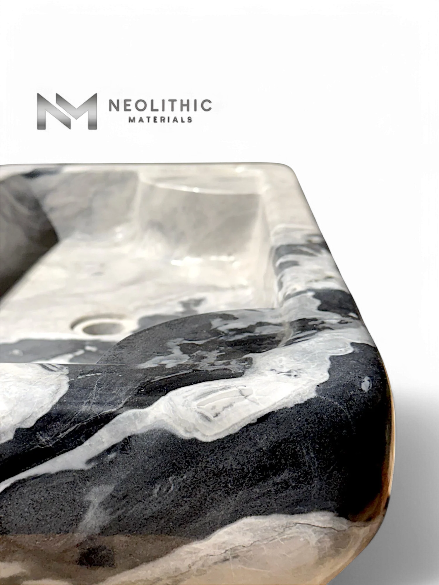 Arctic Ocean Marble Sink - Image 7
